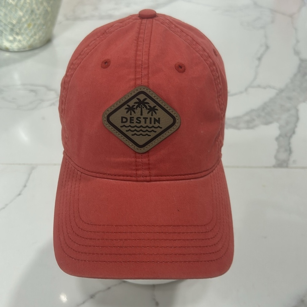Legacy Red Destin Baseball Cap